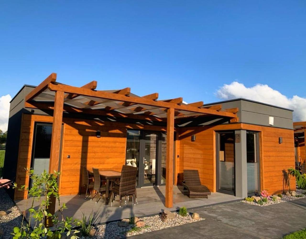 Cisza Bungalows Village / Blisko Natury Nowecin Exteriör bild
